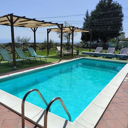 Villa Egle Belpasso, Villa Vacanza Con Piscina Exterior photo