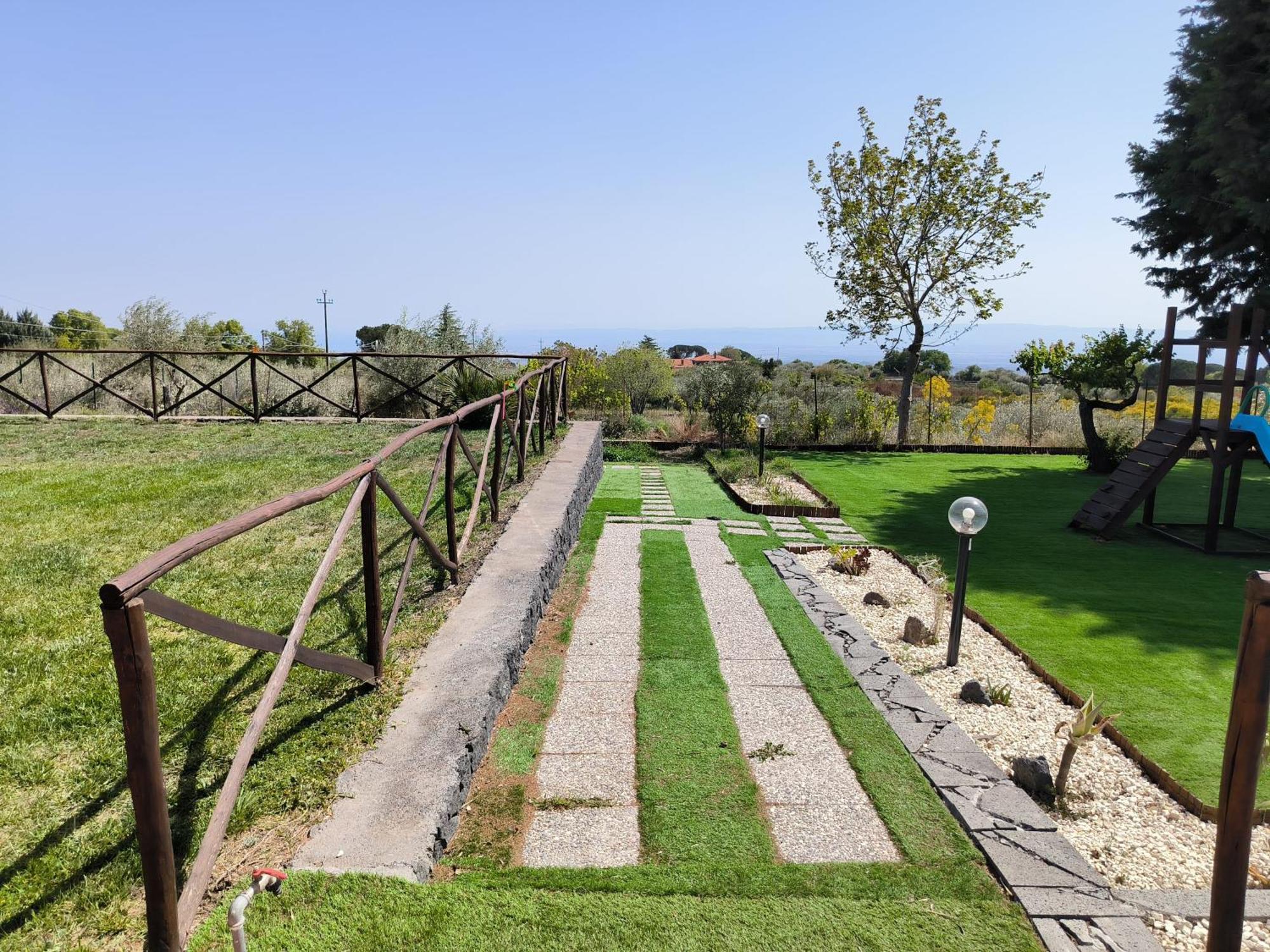 Villa Egle Belpasso, Villa Vacanza Con Piscina Exterior photo