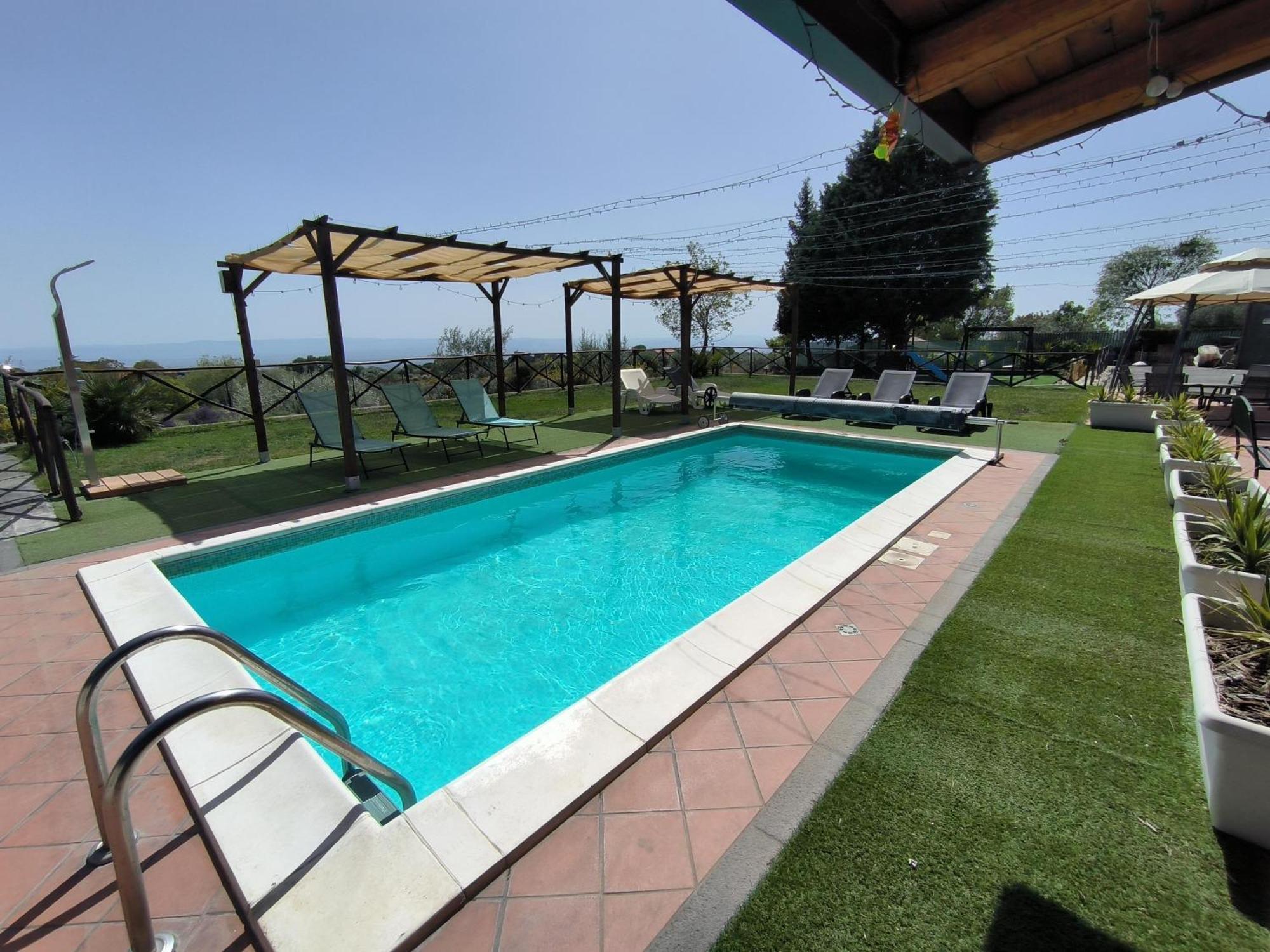 Villa Egle Belpasso, Villa Vacanza Con Piscina Exterior photo