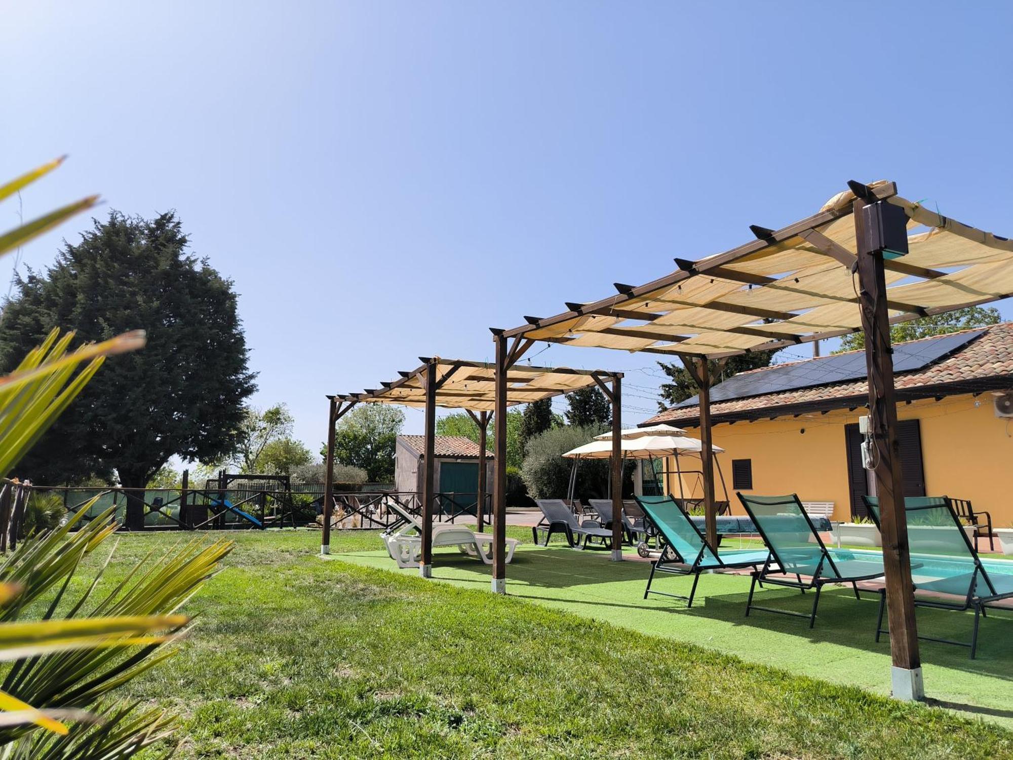 Villa Egle Belpasso, Villa Vacanza Con Piscina Exterior photo